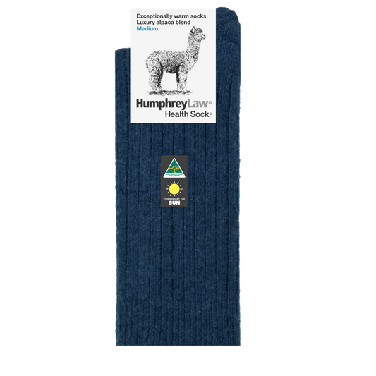 Alpaca Health Sock Denim