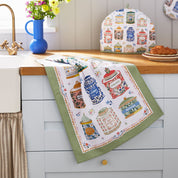 Tea Tins Cotton Tea Towel