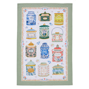 Tea Tins Cotton Tea Towel