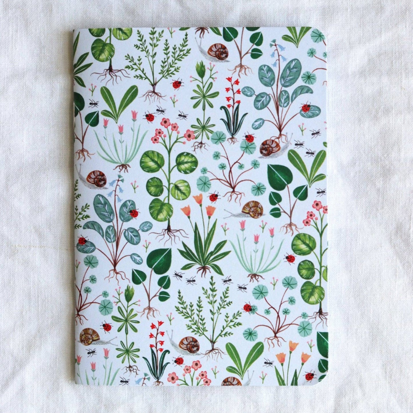 Green Botanical Pocket Notebook