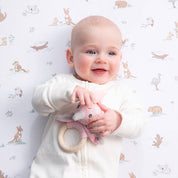 Teething Ring Rattle Galah