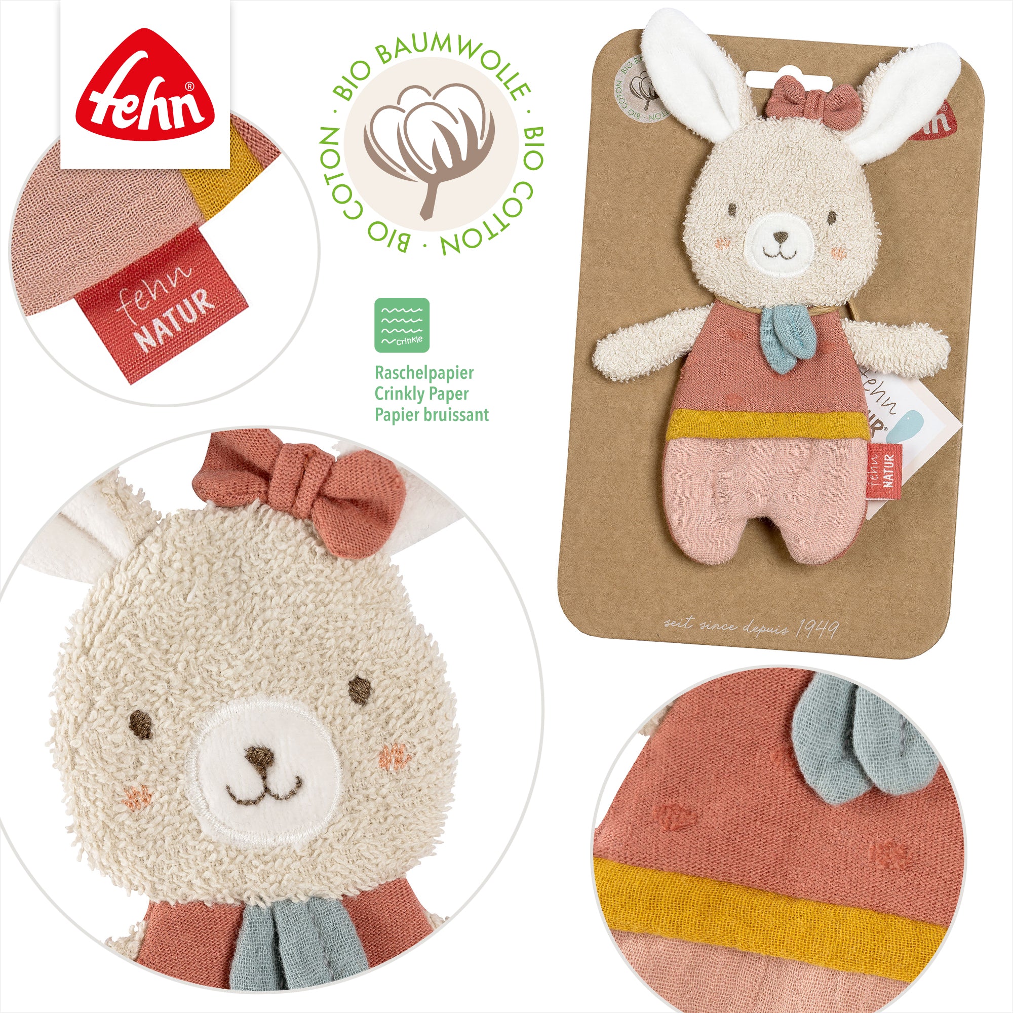 FehnNATUR Crinkle Hare
