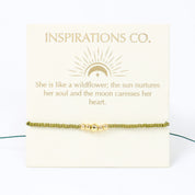 Inspiration Bracelet Army and Gold