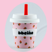 Reusable Babycino Bamboo Cup Berry BB 120ml