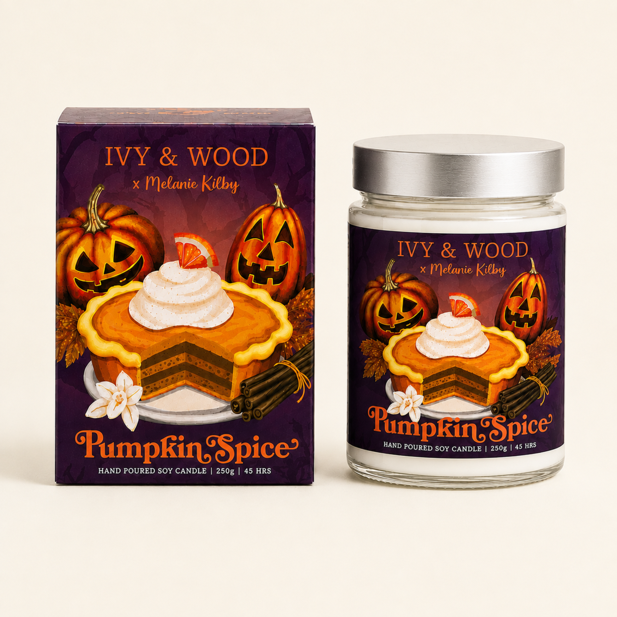 Pumpkin Spice Limited Edition Halloween Candle