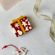 Australian Handmade Artisan Soap Christmas Day Red