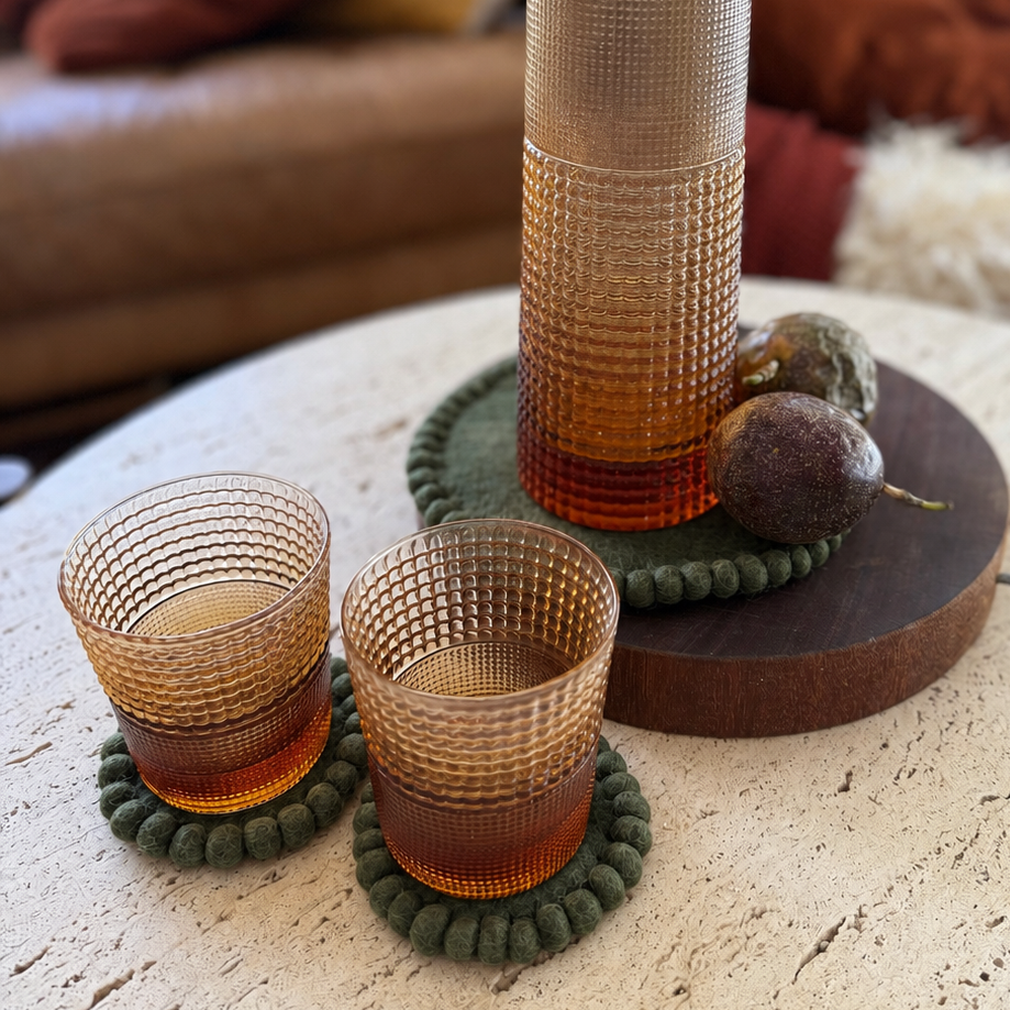 Felt Trivet Set Forest