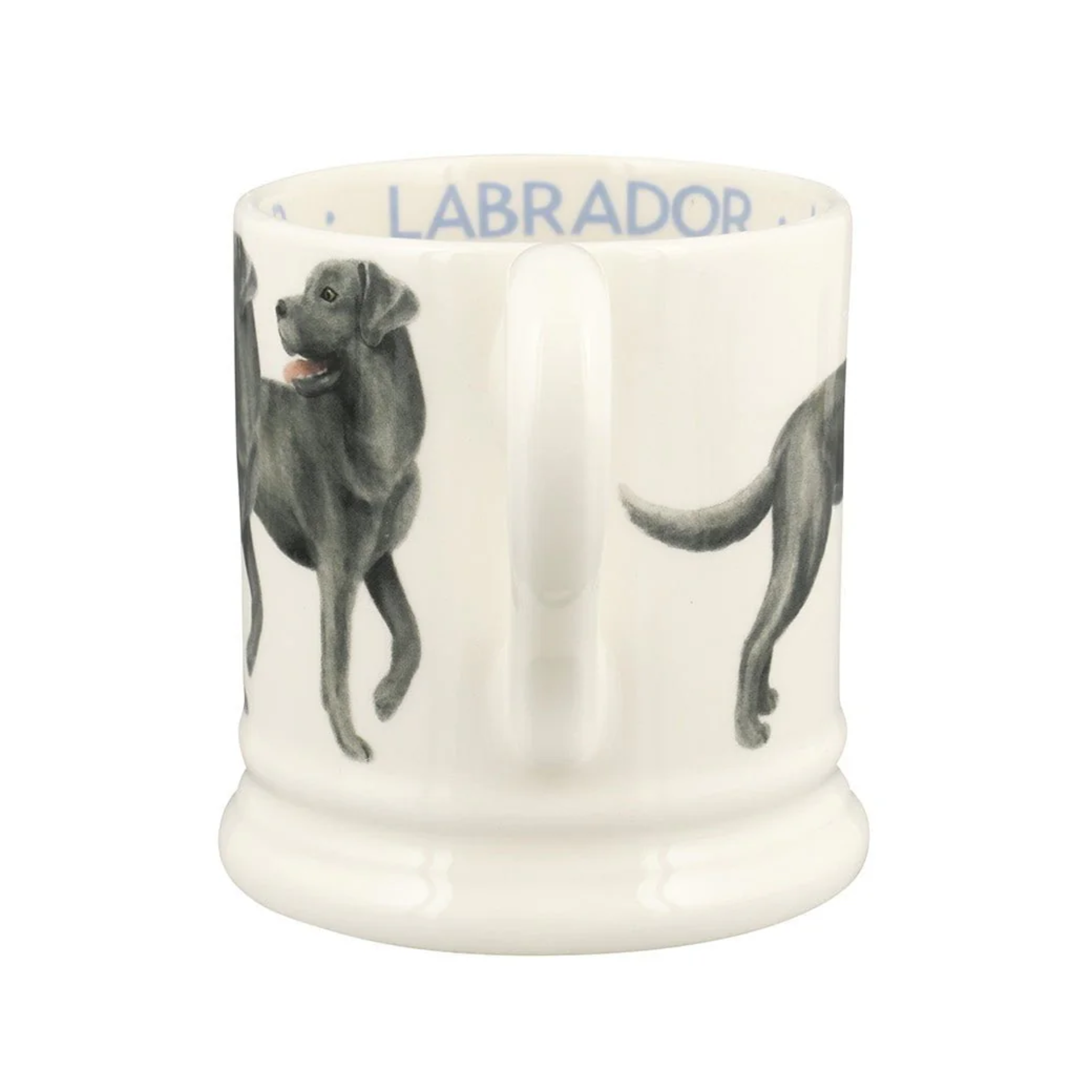 Dogs Black Labrador 1/2 Pint Mug