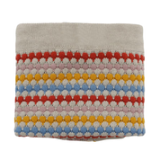 Confetti Stripe Baby Blanket Carnival