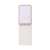 Tulip Twin Wire Notepad Pinwheel Pink