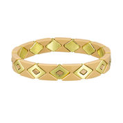 Coffee Triangle Bracelet