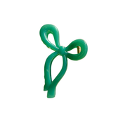 Bow Claw Clip Green