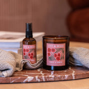 Poppy & Amber Scented Candle