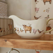 Extra Large Gravy Boat Buttercup Farm