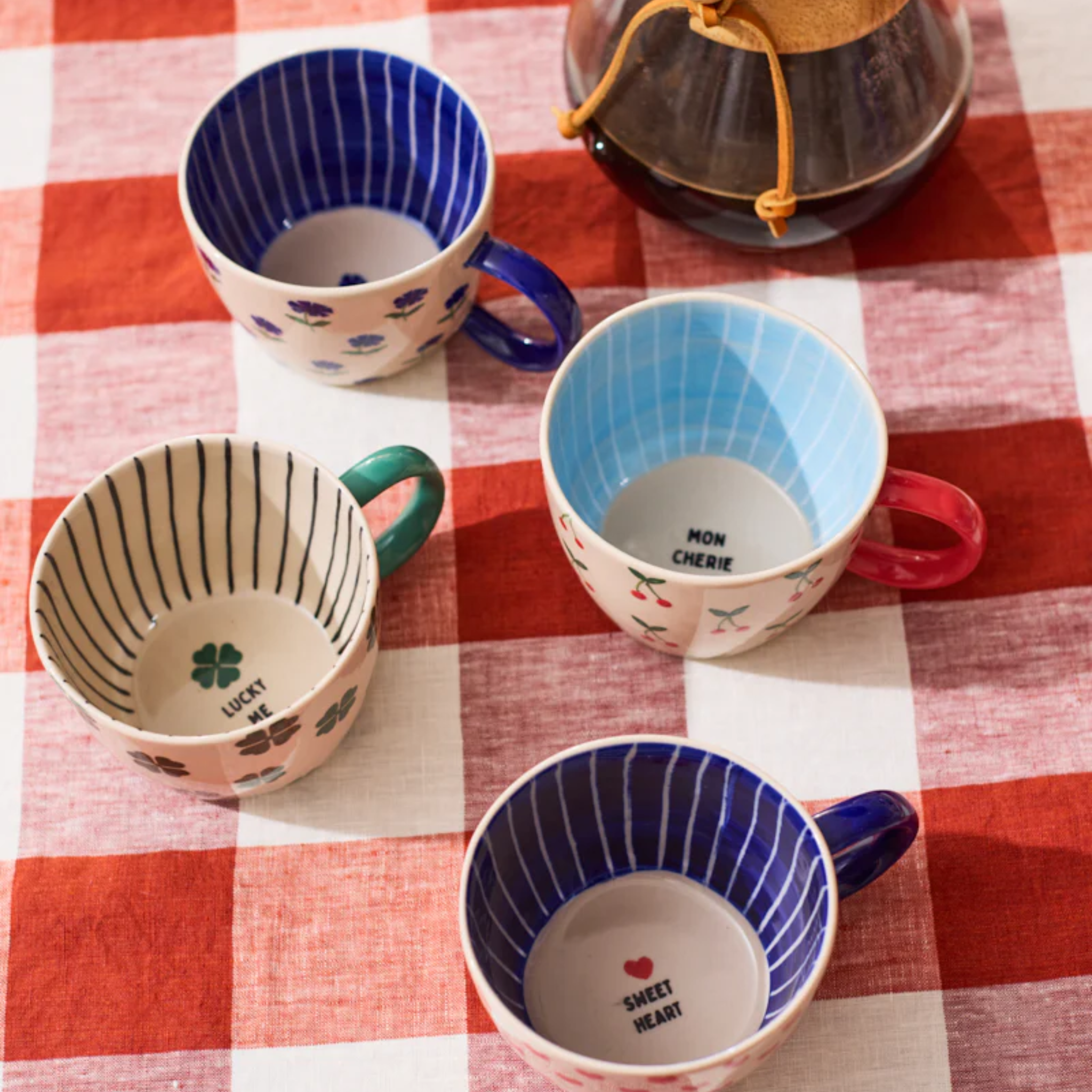 Chino Mug Forget Me Not