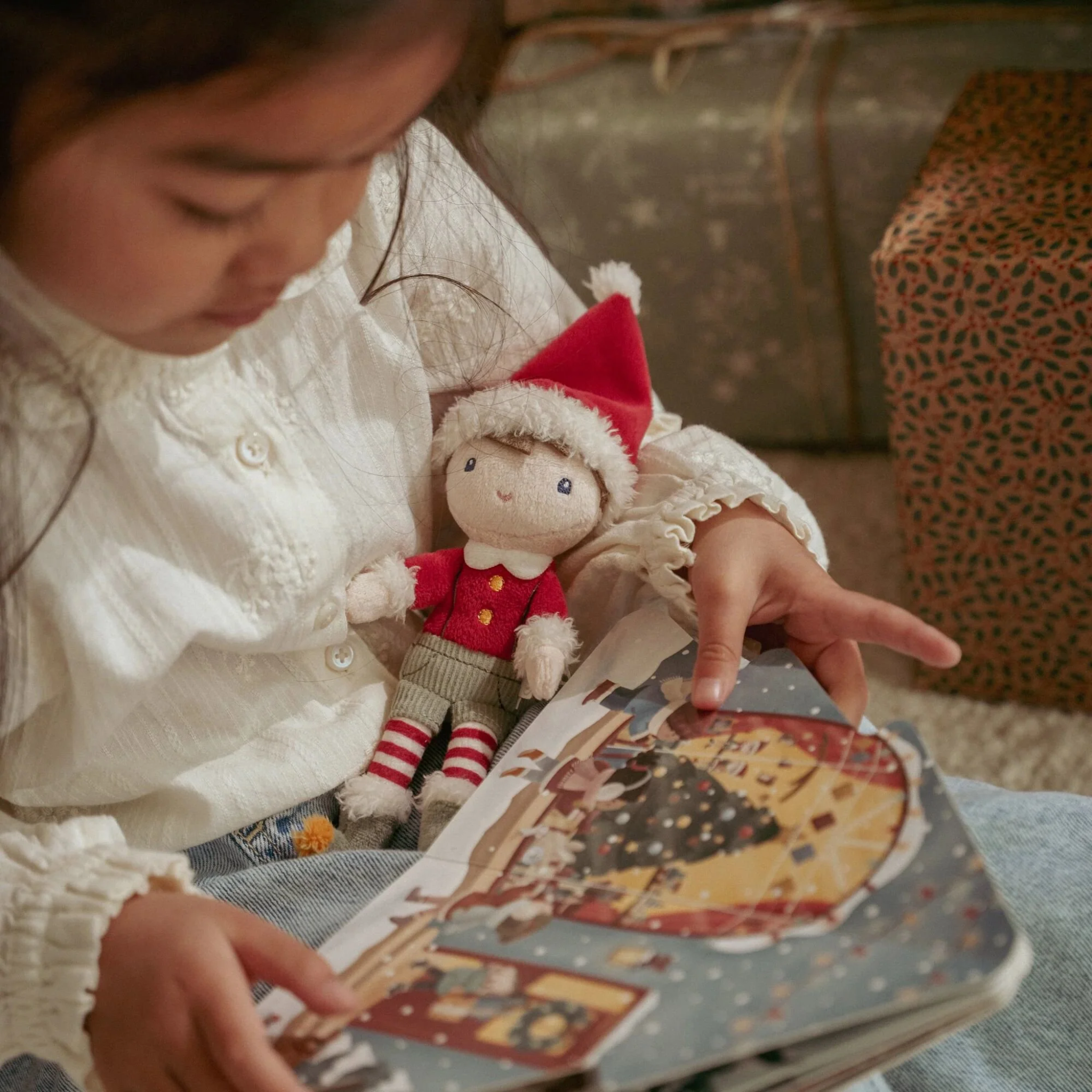 Christmas Book & Jim Plush Gift Set