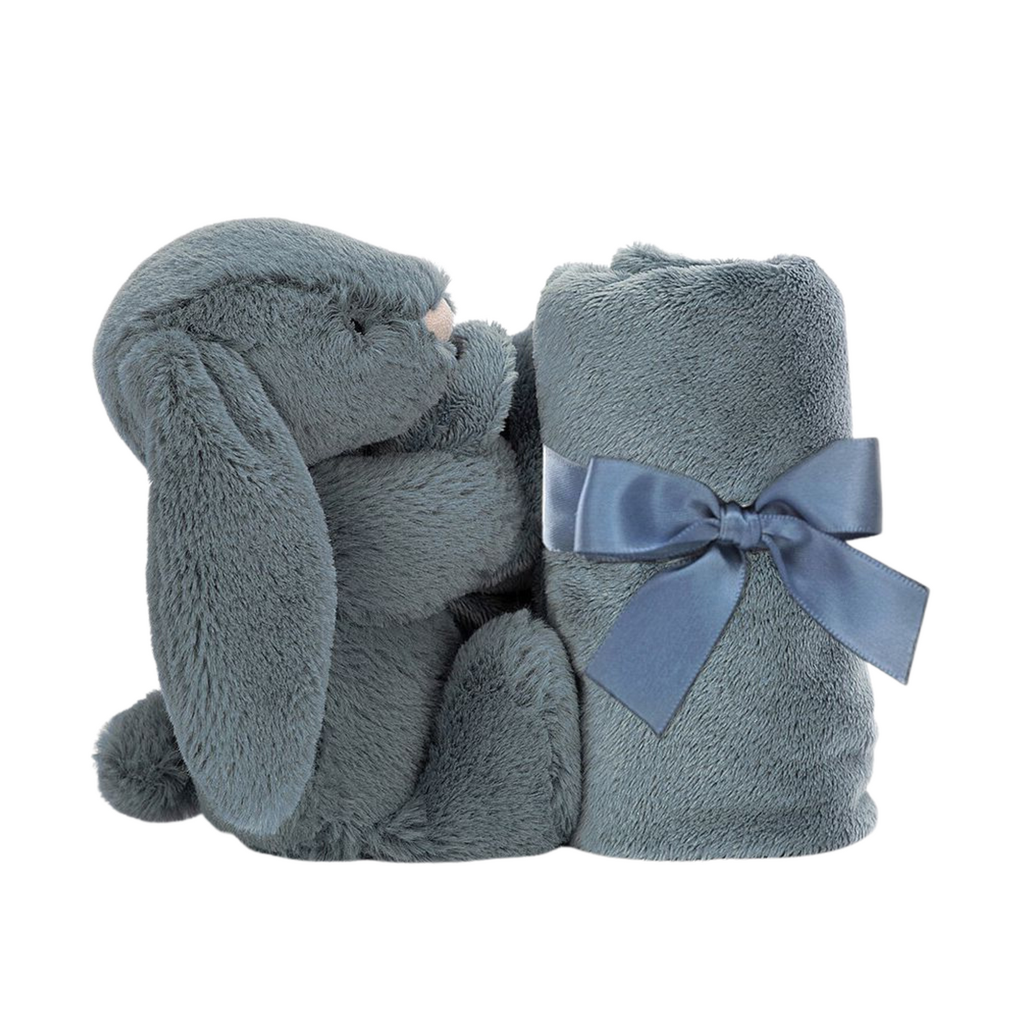 Bashful Bunny Soother Dusky Blue