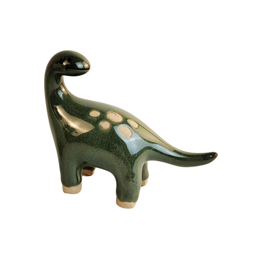 Dinosaur Pot Sitter Dark Green