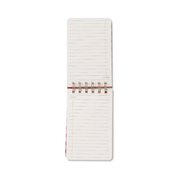 Tulip Twin Wire Notepad Pinwheel Pink