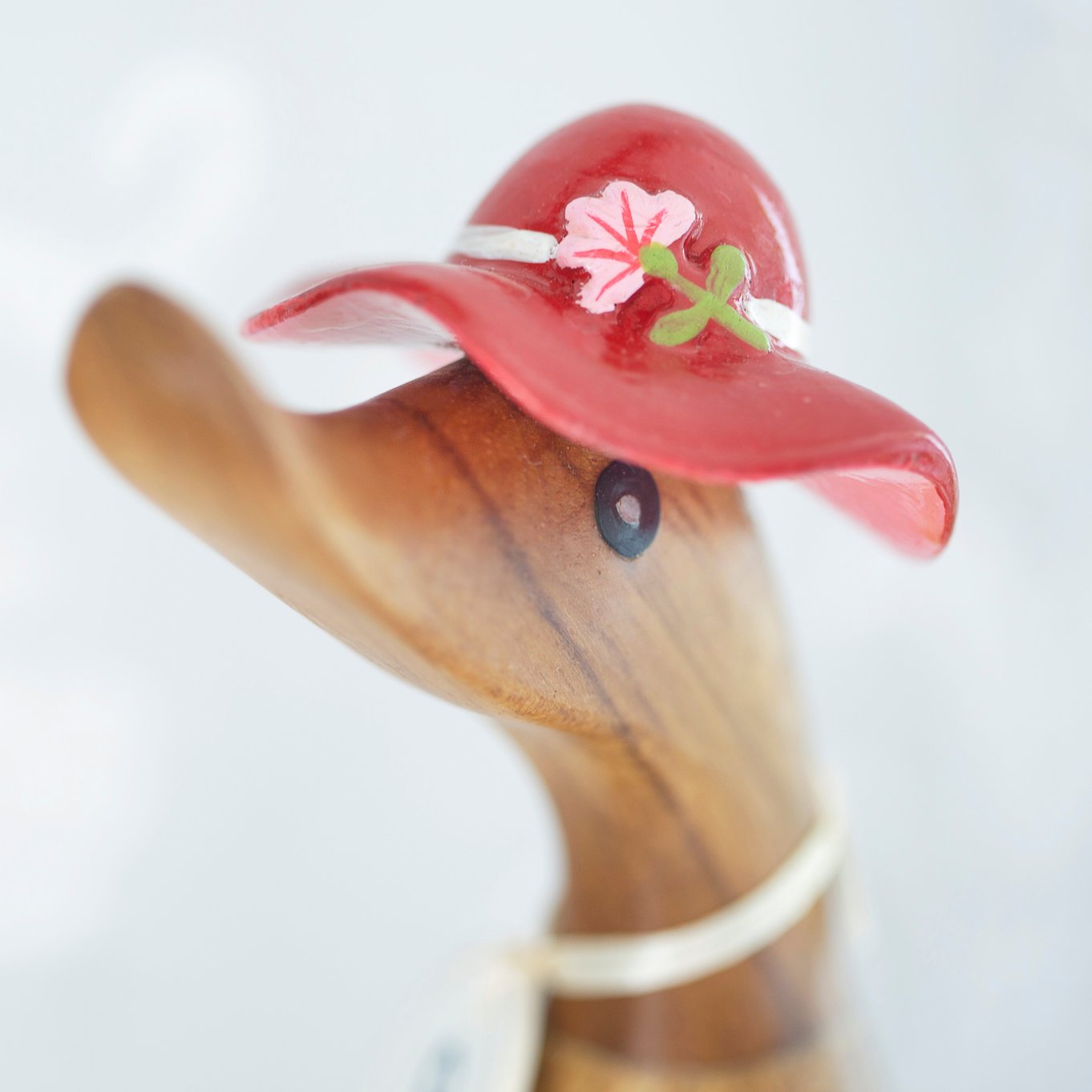 Floral Hat & Boots Duckling Pink