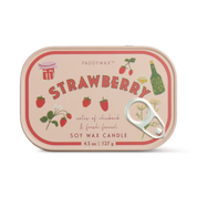 Bistro Tin Candle Strawberry 4.5oz