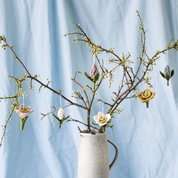 Daffodil Felt Hanging Decoration Yellow