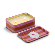 A Dopo 6.5oz Printed Tin Candle Orange Blossom