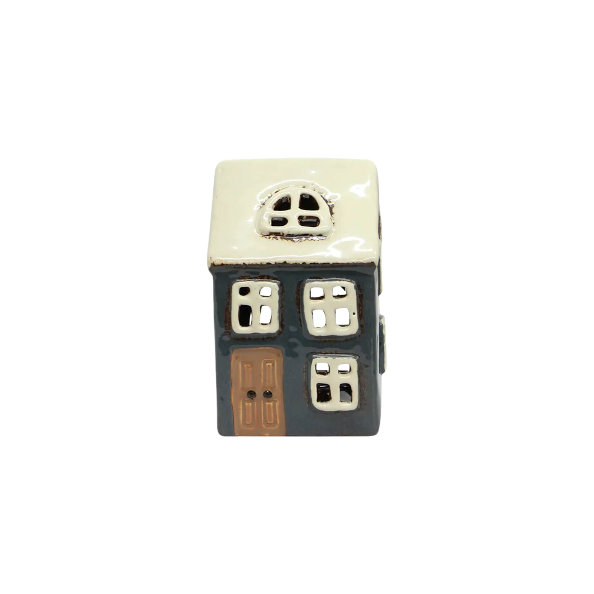 Alsace Tea Light House Navy