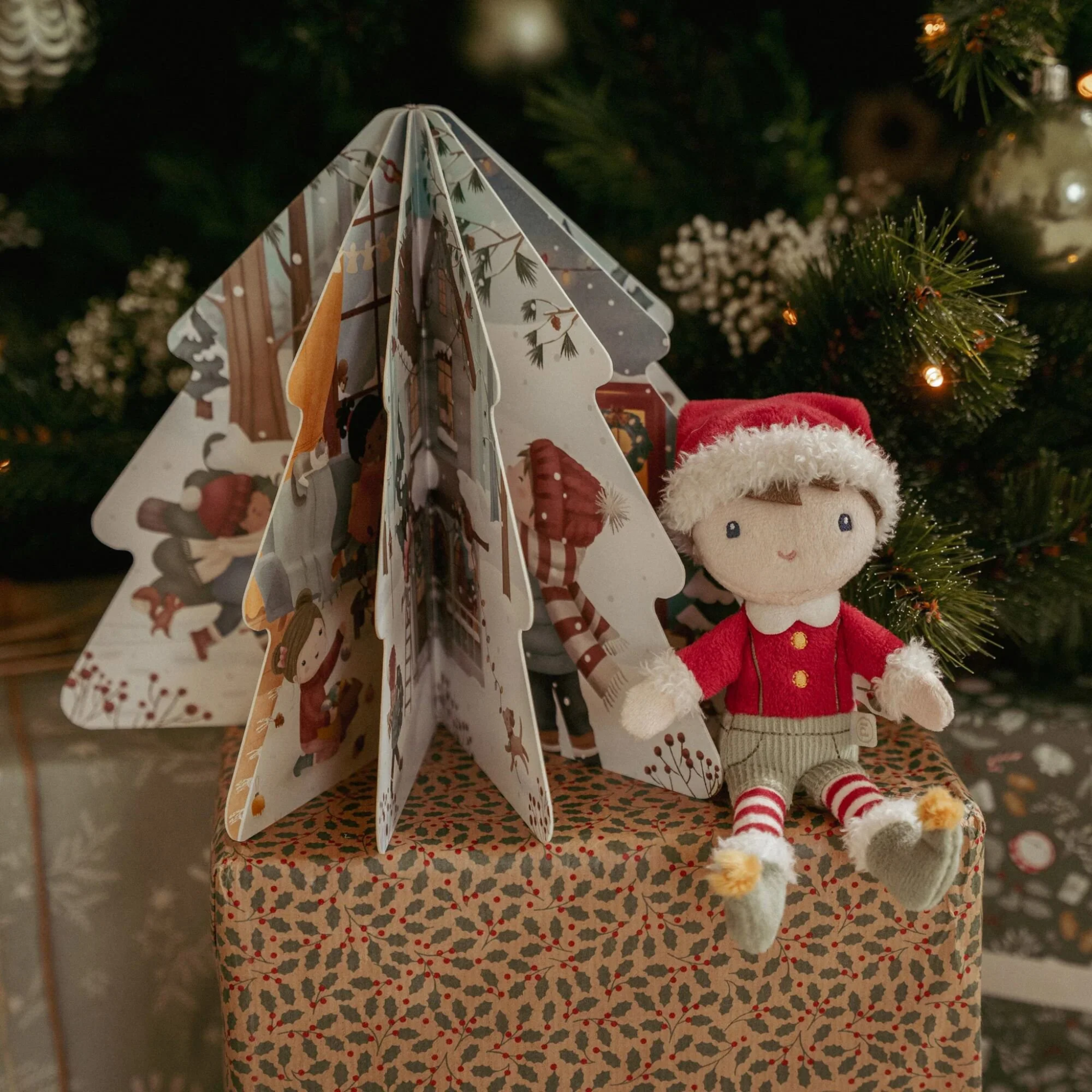 Christmas Book & Jim Plush Gift Set