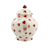 Pink Hearts 4 Mug Teapot