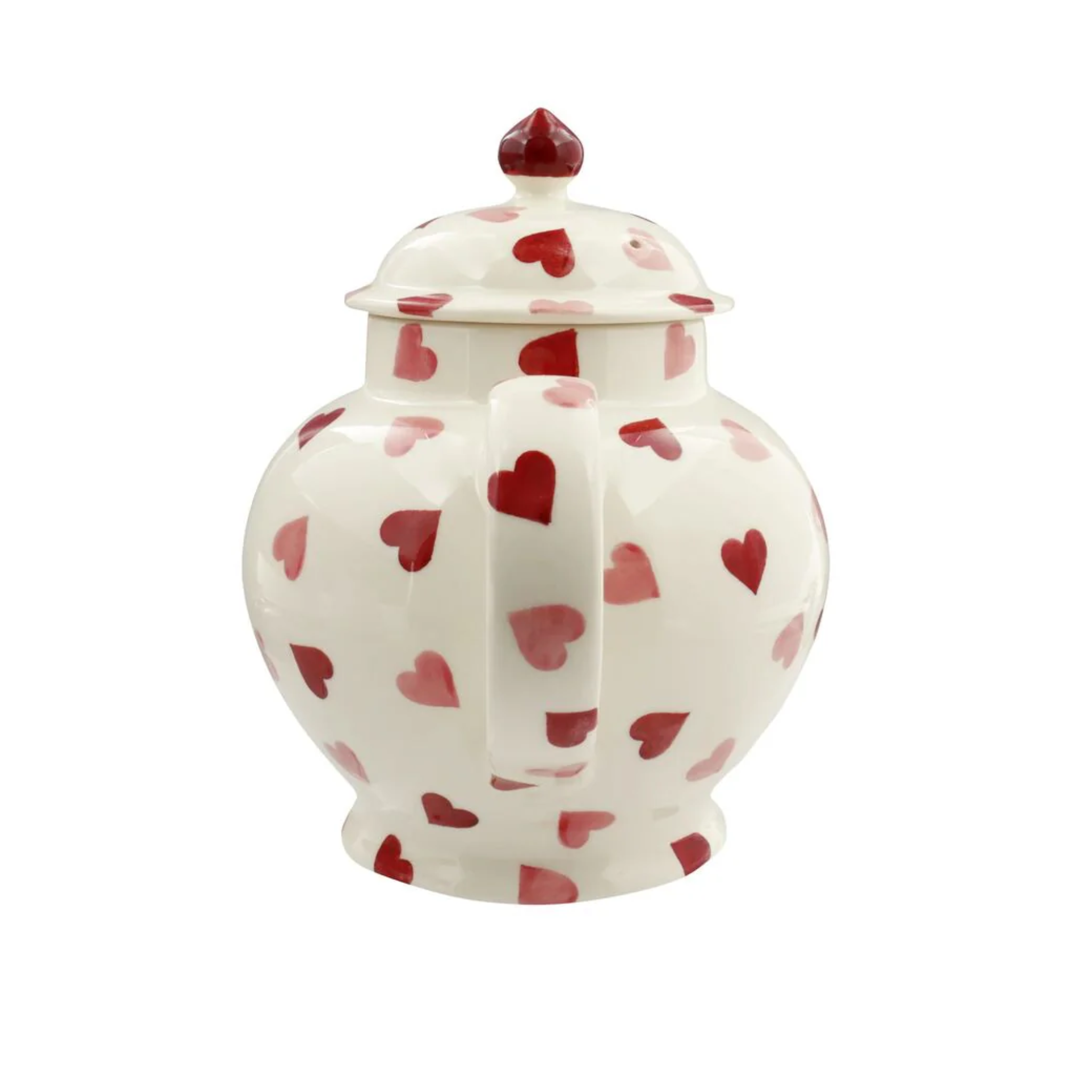 Pink Hearts 4 Mug Teapot