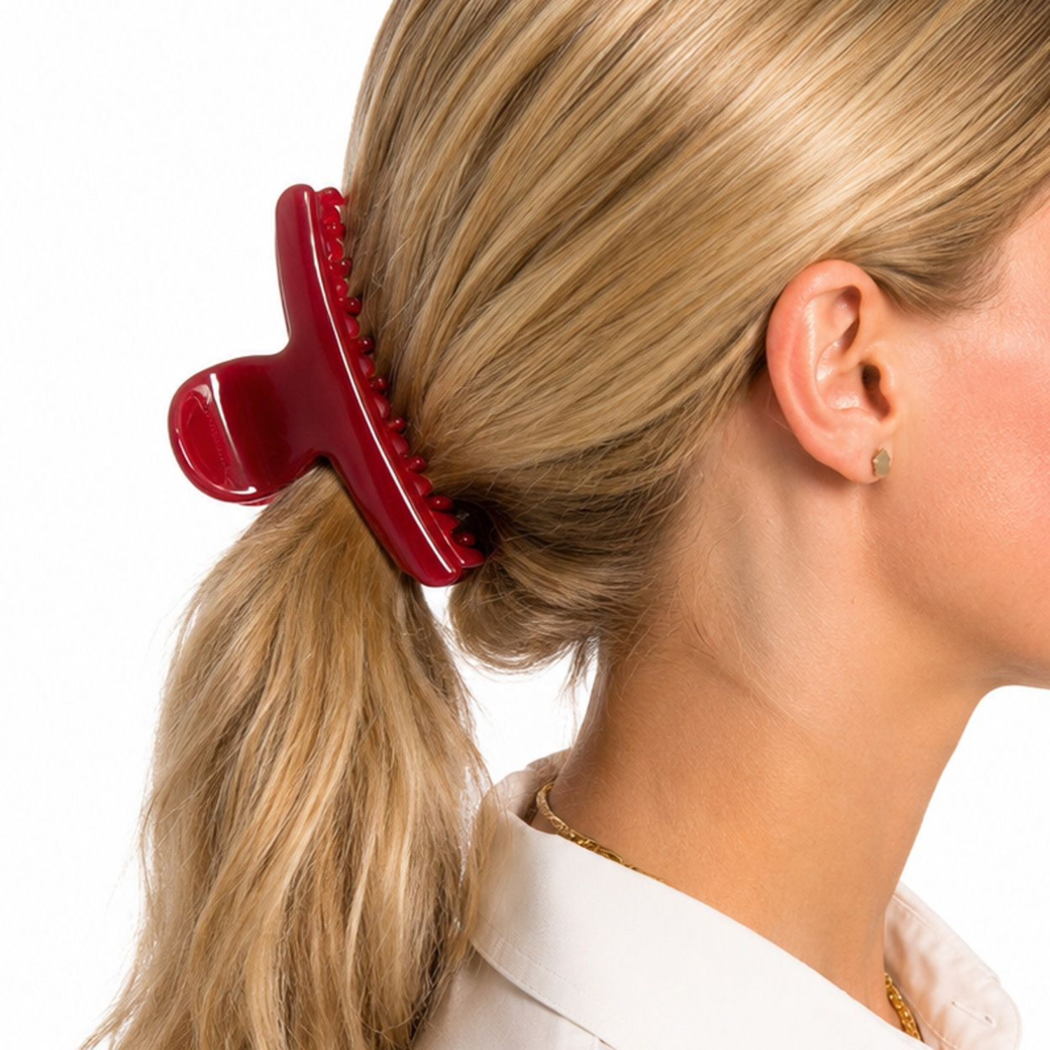 Classic Claw Clip Red
