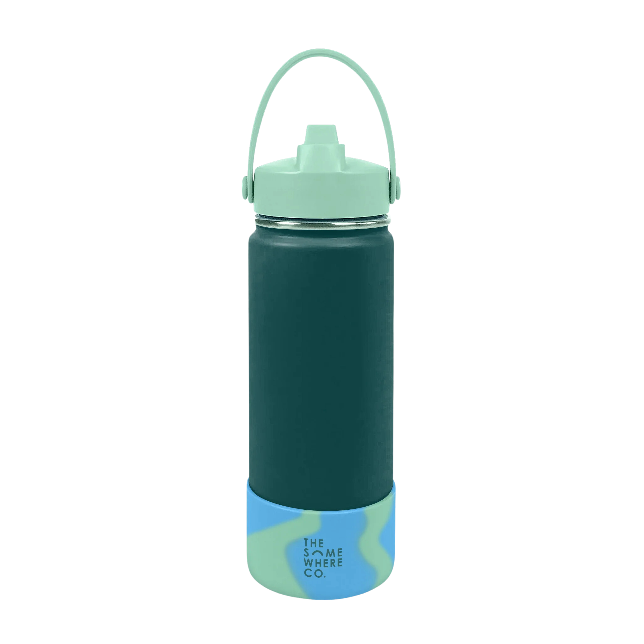 Swirl Water Bottle 500ml Jade Green