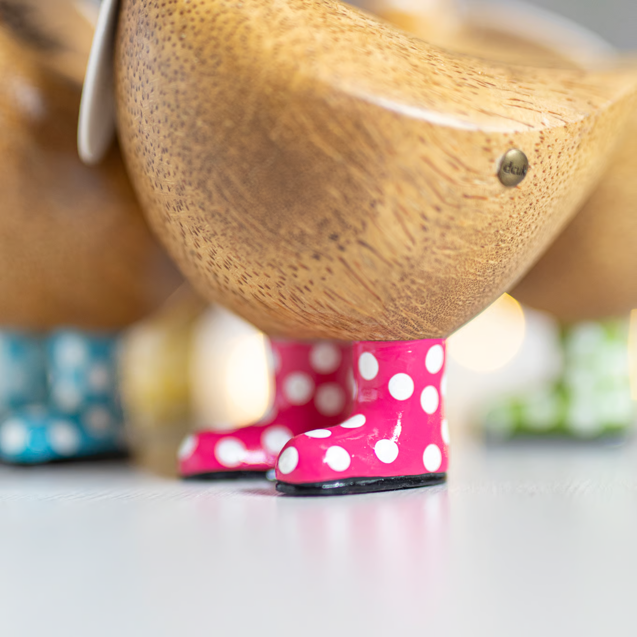 Spotty Boots Ducky Blue