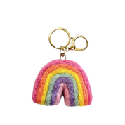 Felt Rainbow Keychain Charm Fairyfloss