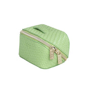 Herringbone Beauty Bag Small Pistachio