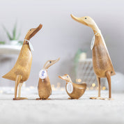 Natural Wooden Ducky Facing Left