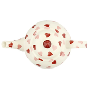 Pink Hearts 4 Mug Teapot