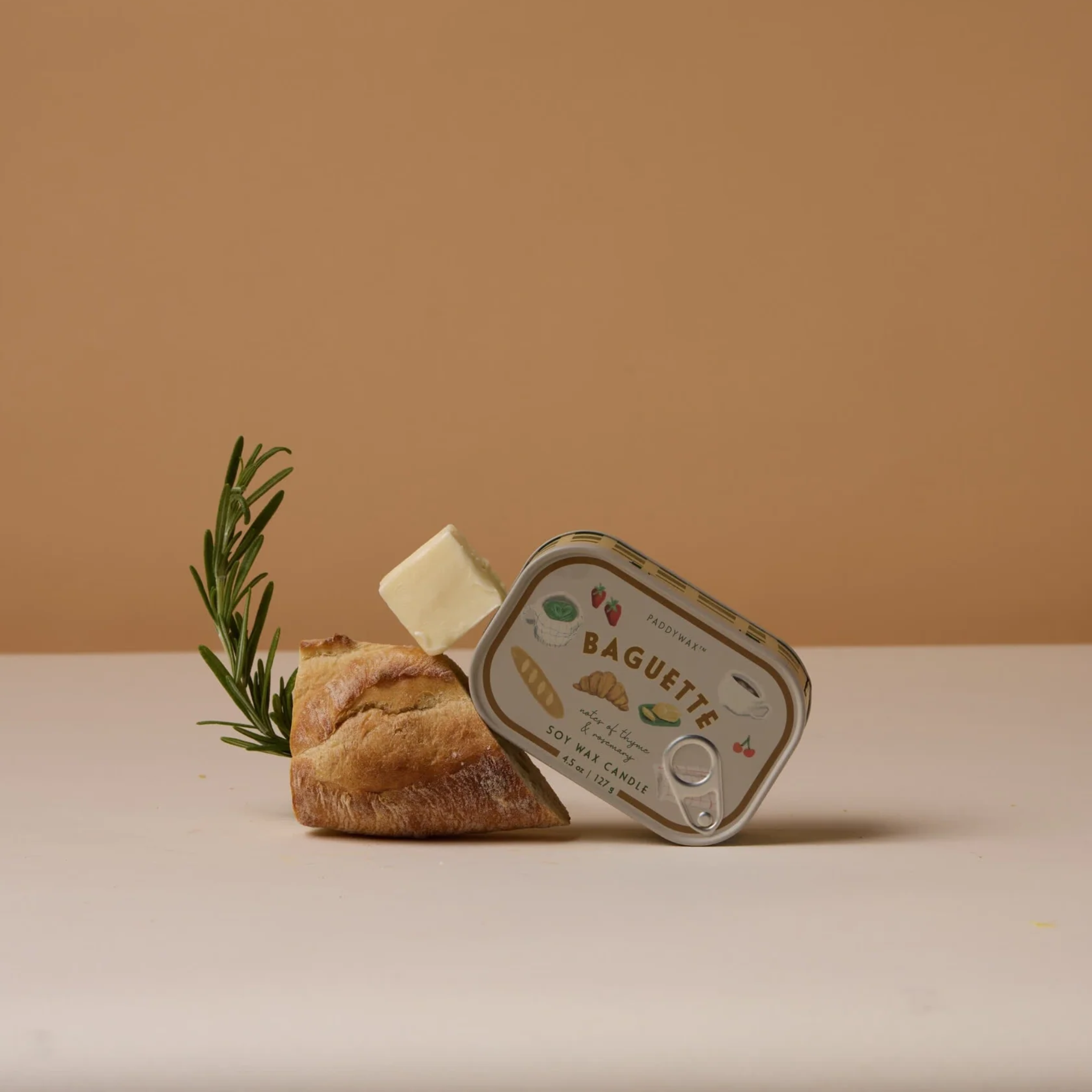 Bistro Tin Candle Baguette 4.5oz