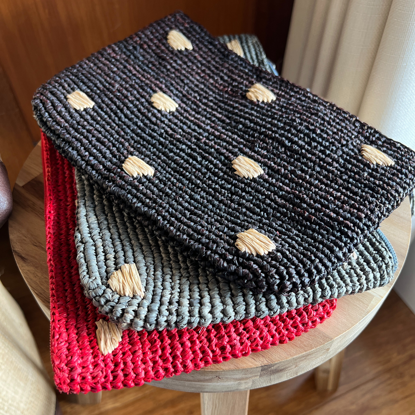 Dotti Clutch Bag Red