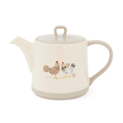 Tea Pot & Infuser Hen House Lane