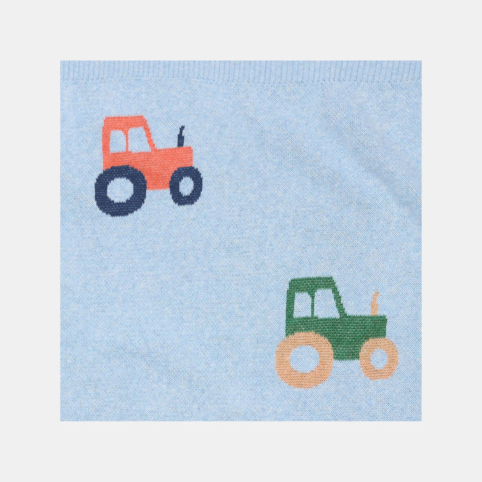 Organic Blanket Mystical Tiny Tractors