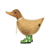 Floral Boots Ducky Green