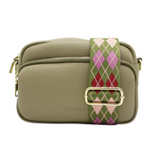 Riley Cross Body Bag Khaki