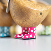 Spotty Boots Ducky Pink