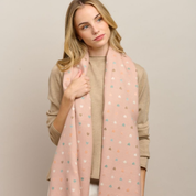 Pink Mini Heart Scarf