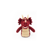 Felted Finger Puppet Dragon