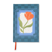 Framed Floral Die-Cut Bound Journal Poppy