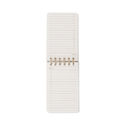 Tulip Twin Wire Notepad Wavy Blue