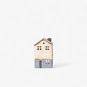 Saint Malo Tea Light House Stone Roof